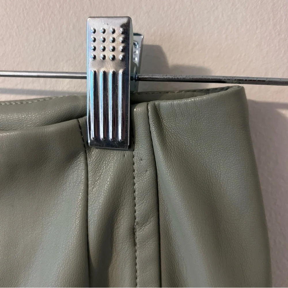 HP⭐️ We The Free Faux Leather Mint Green Pants - Picture 9 of 11